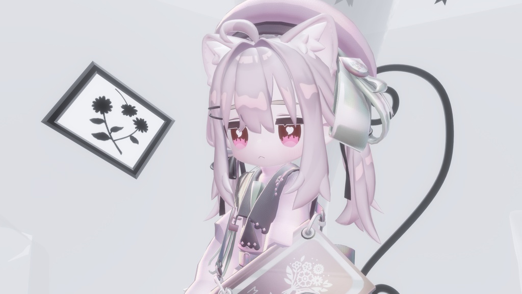 なんでもピンクリム&パステルブルーリム 天使化プリセット(material&肌ノーマルマップ、matcap付)