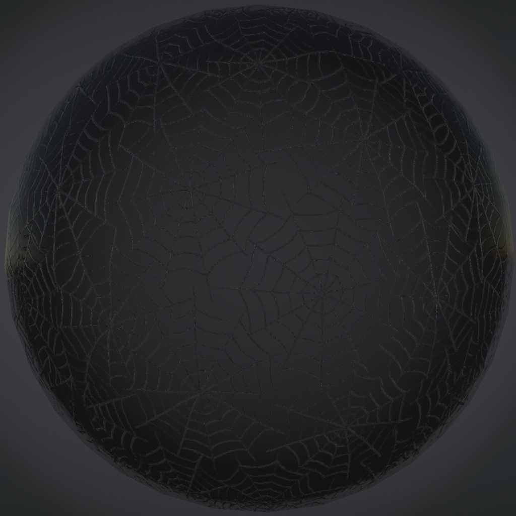 スパイダーウェブノーマルマップ