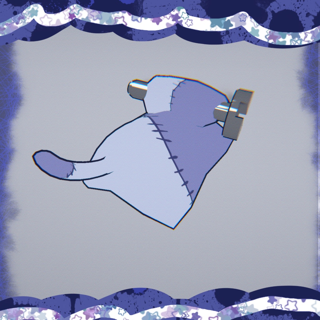 【無料!!】かろうじてねこ専用かろうじてつぎはぎセット【MA&マテリアルフル設定済み】