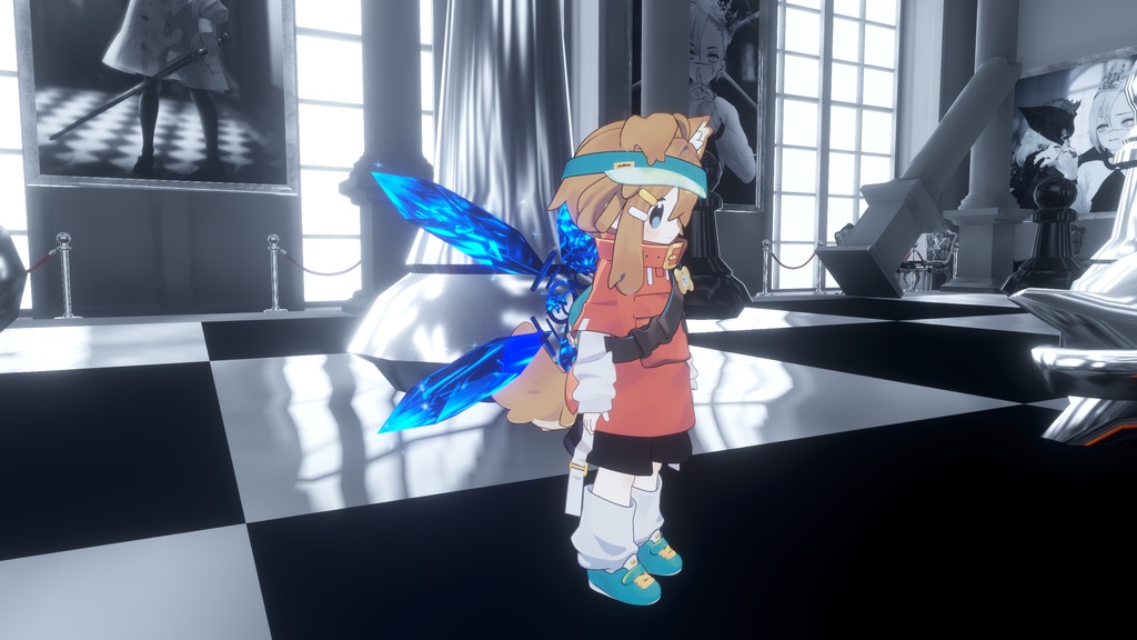 【1000人記念無料配布!】慈悲無キ断章ノ熵<エントロピー>【武器3Dモデル】