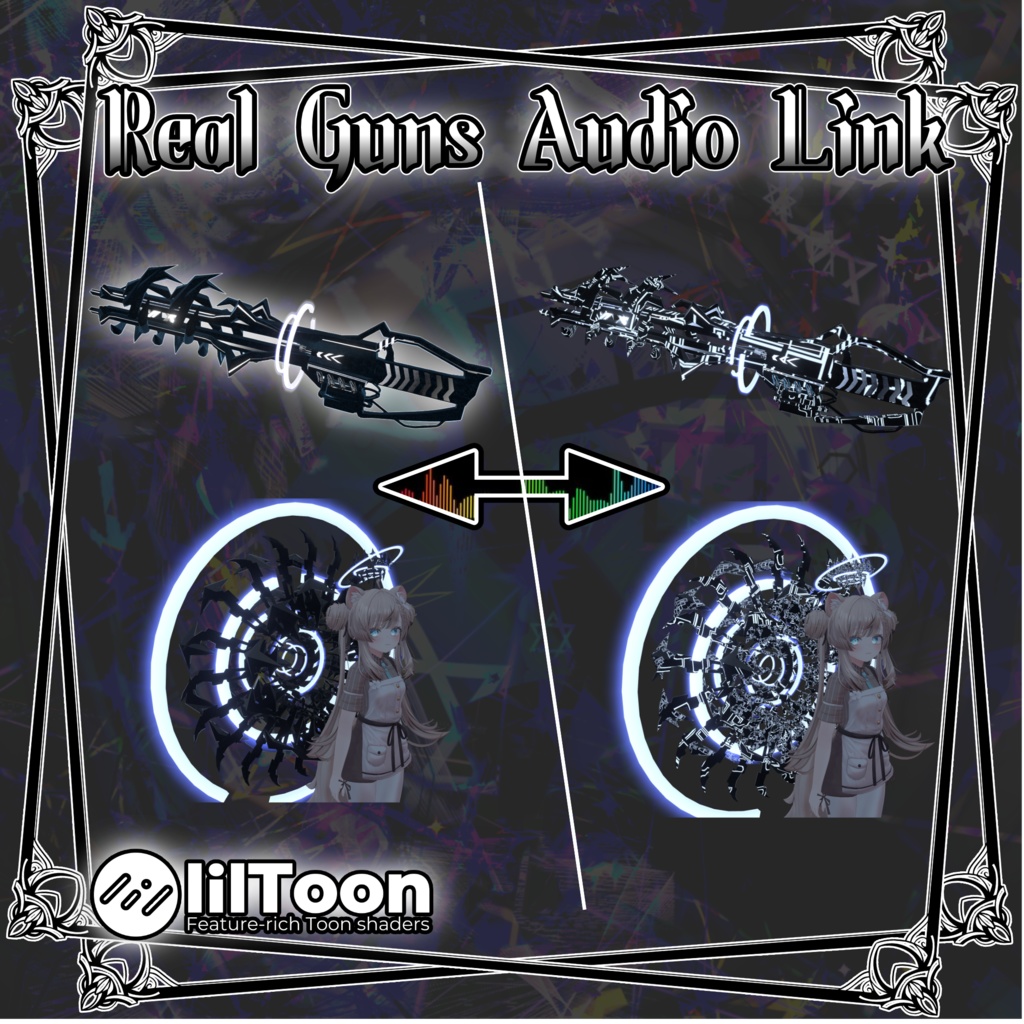 第五弾『Mierva』Sample Animation付き【ギミック付武器3D】