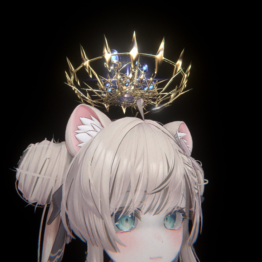 【MA対応アニメーション付き】Nyx - Halo【全アバター共通】