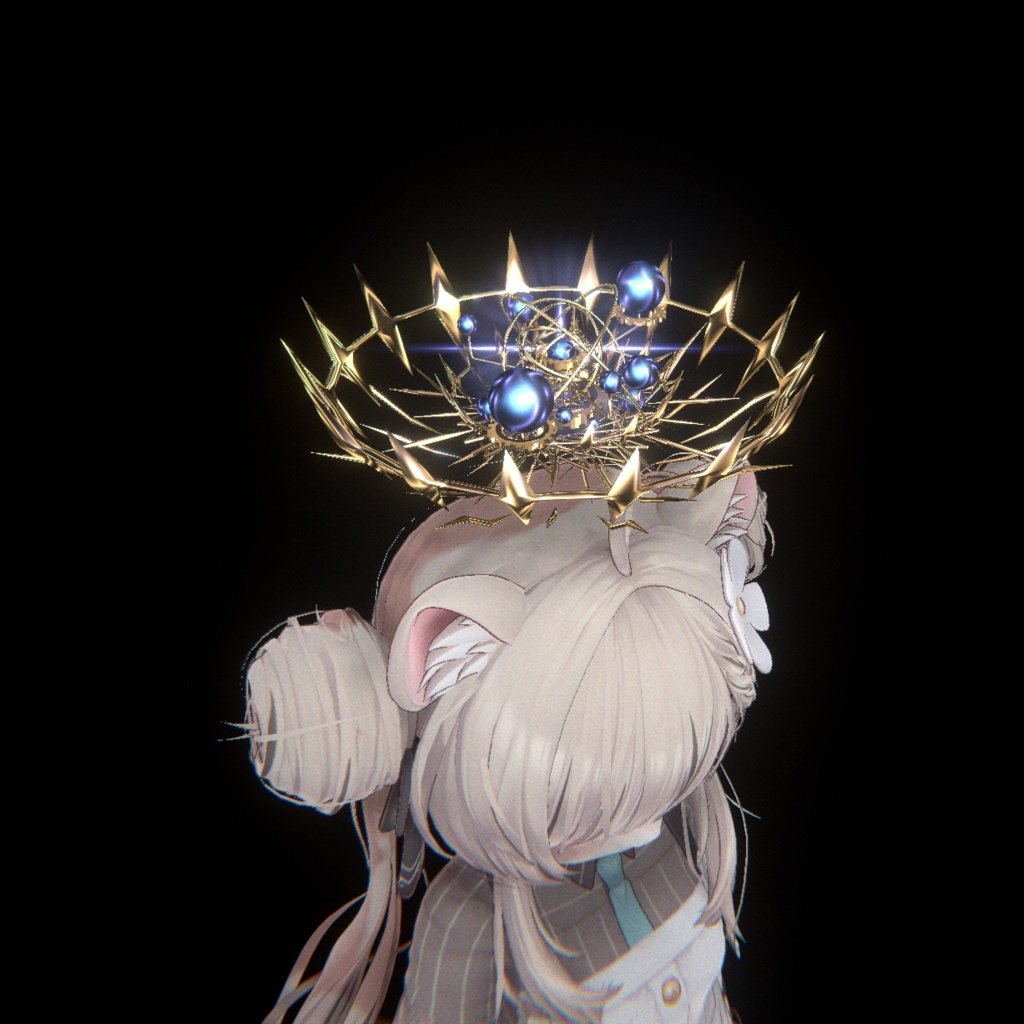 【MA対応アニメーション付き】Nyx - Halo【全アバター共通】