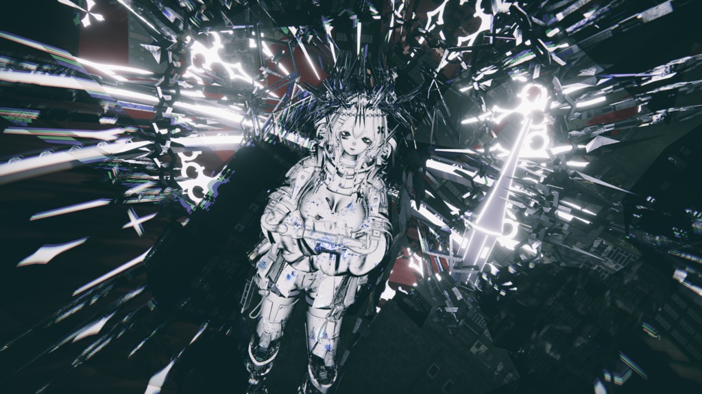 リリース記念セール中【Halo】CY8ER CROWN【MA対応全アバター共通】