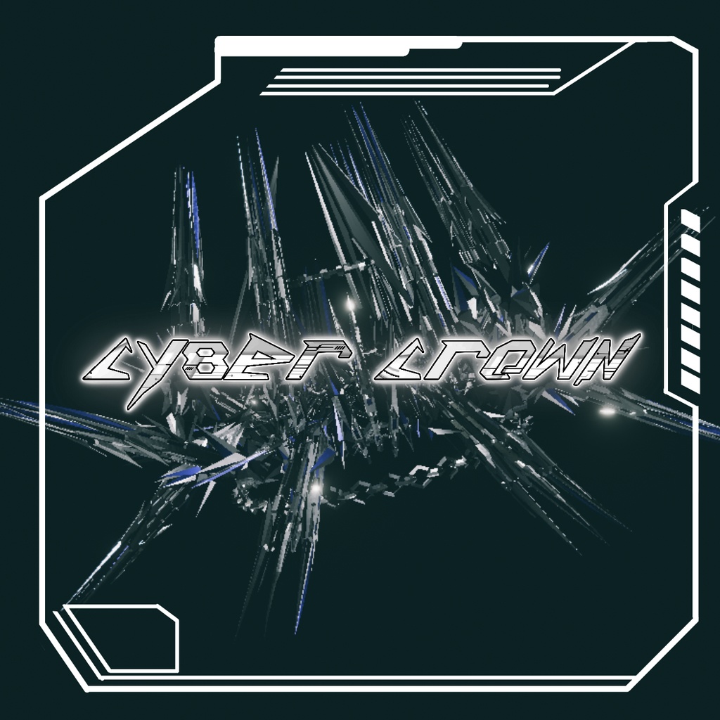 リリース記念セール中【Halo】CY8ER CROWN【MA対応全アバター共通】