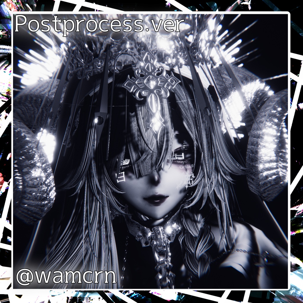 なんでも黒リム×漂白プリセット for Poiyomi なんでもリアルなコーティング剥がれ金属マテリアル付き