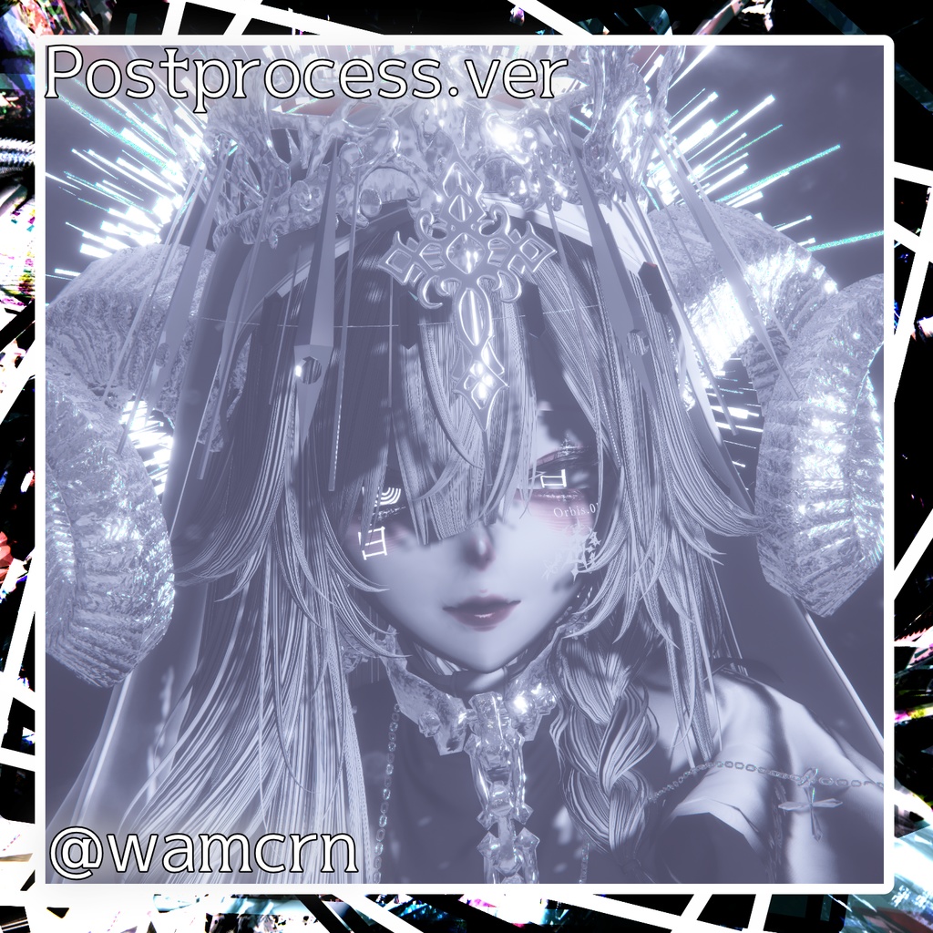 なんでも黒リム×漂白プリセット for Poiyomi なんでもリアルなコーティング剥がれ金属マテリアル付き