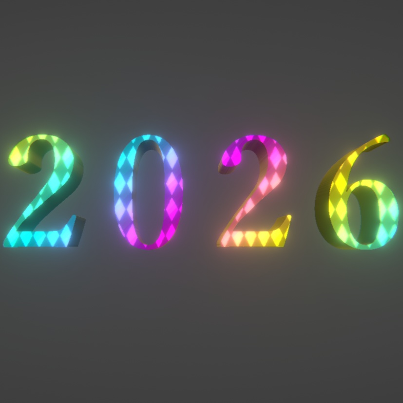 【本前兆】迎春確定!2026年確定3Dモデル