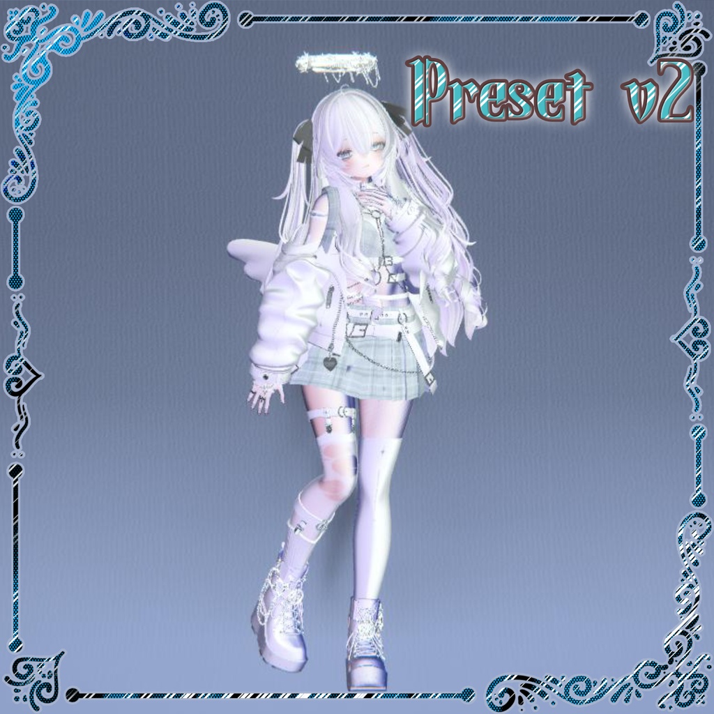 なんでもチョコミントブループリセット for Poiyomi