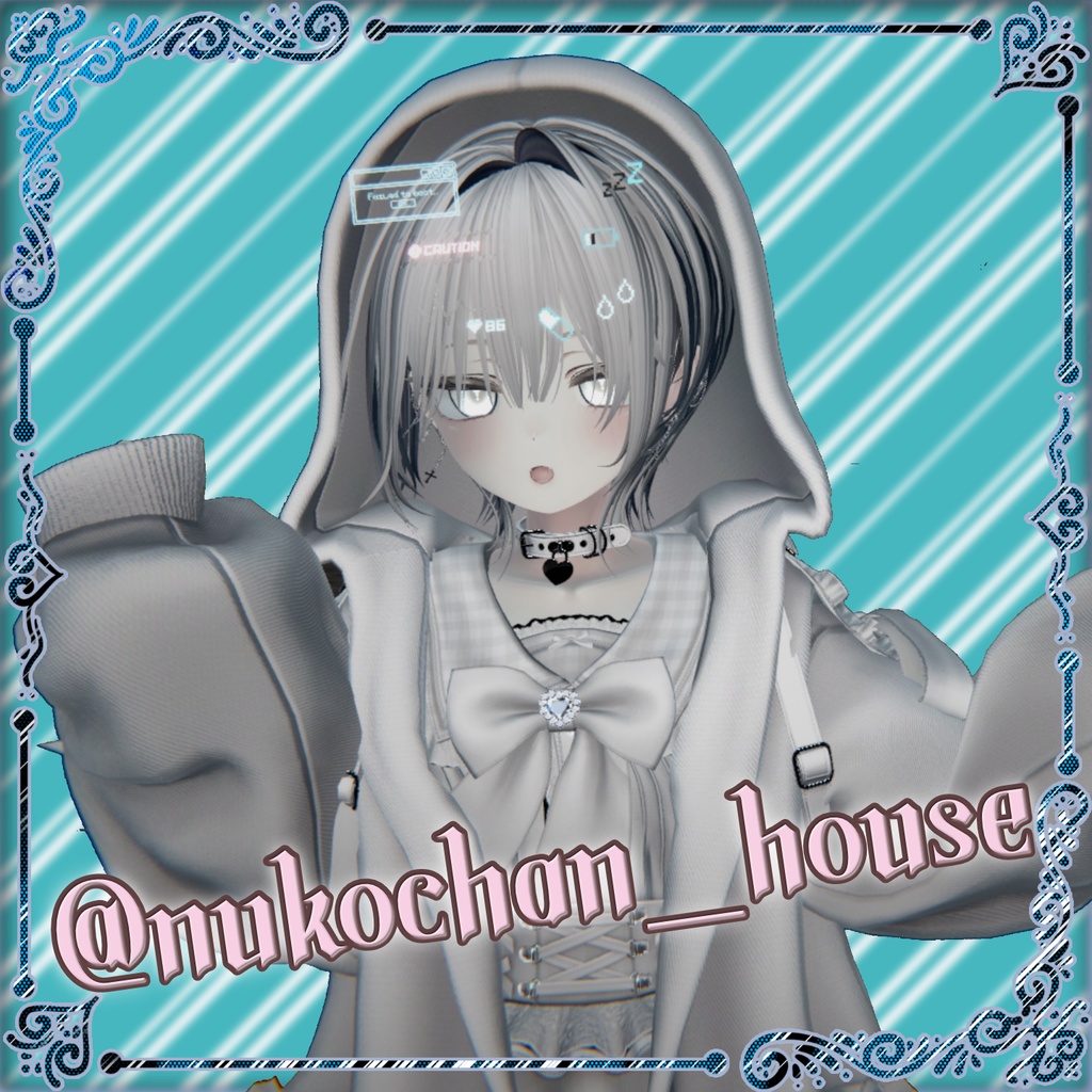 なんでもチョコミントブループリセット for Poiyomi