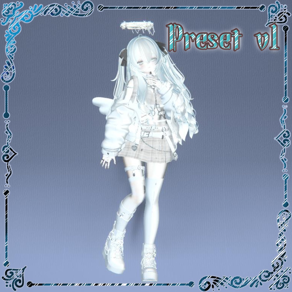 なんでもチョコミントブループリセット for Poiyomi