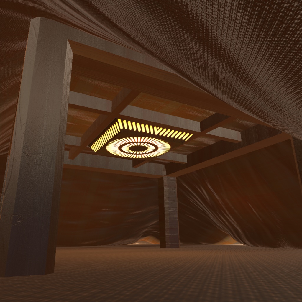【VRChat想定】ぬくぬくこたつ