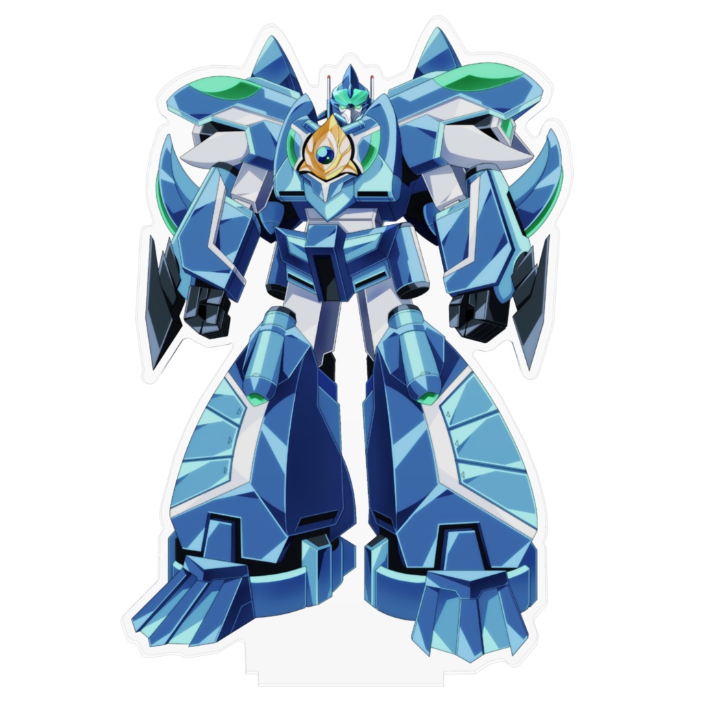 深淵合体 アビスブレイバー(A バイザーオフ) アクリルフィギュア