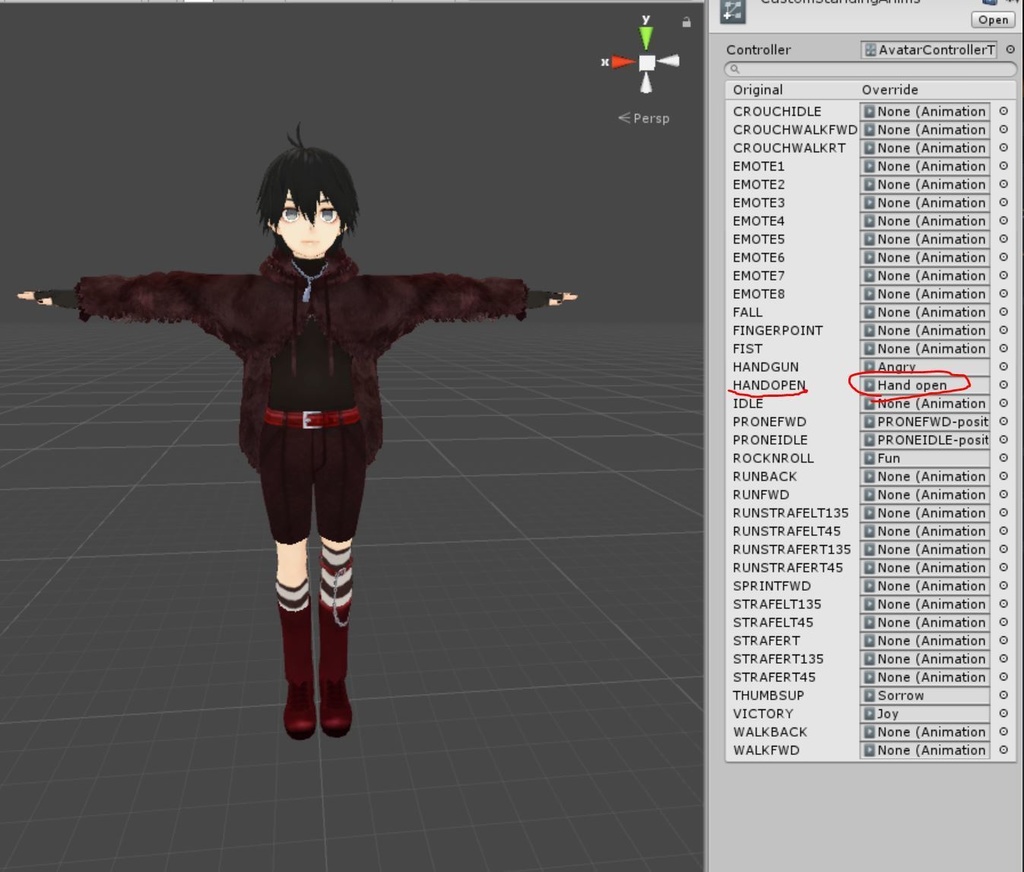 【VRoid専用】しじみ特選の表情アニメーションセット