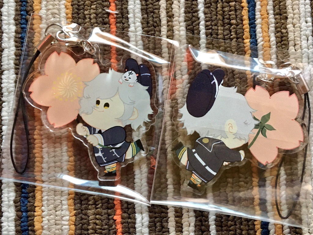 とうらぶアクキー（虎）