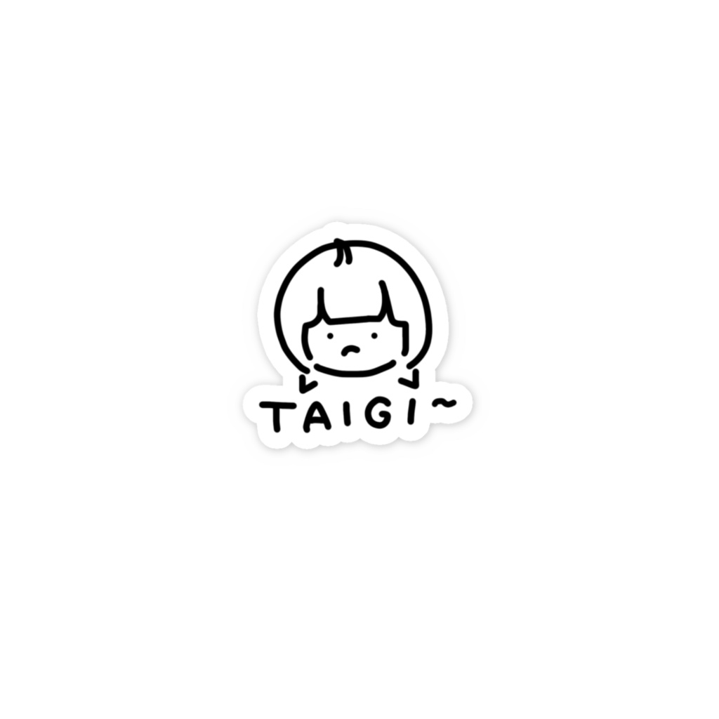 TAIGI~ちゃん ステッカー
