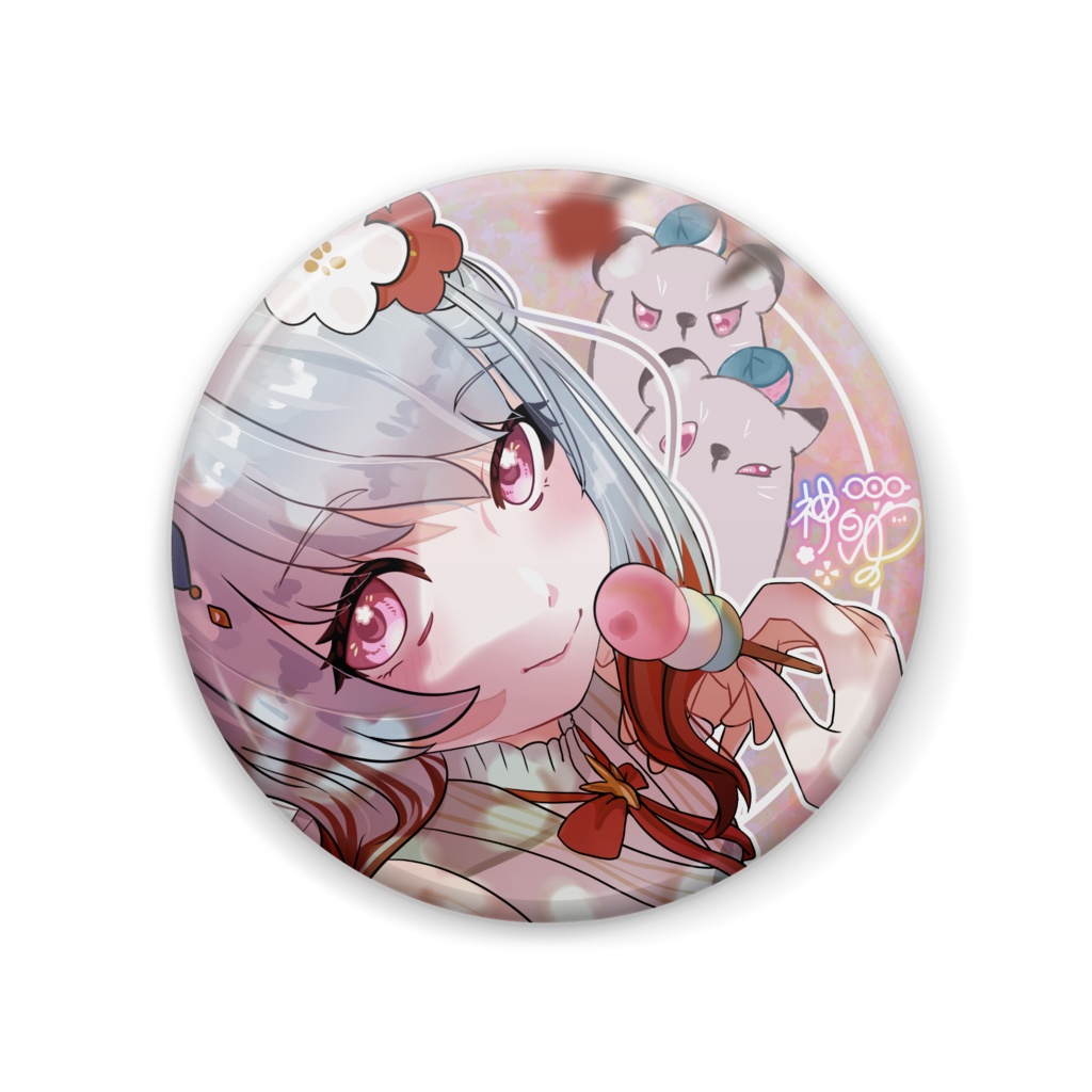 神白ゆの アイコン缶バッジ