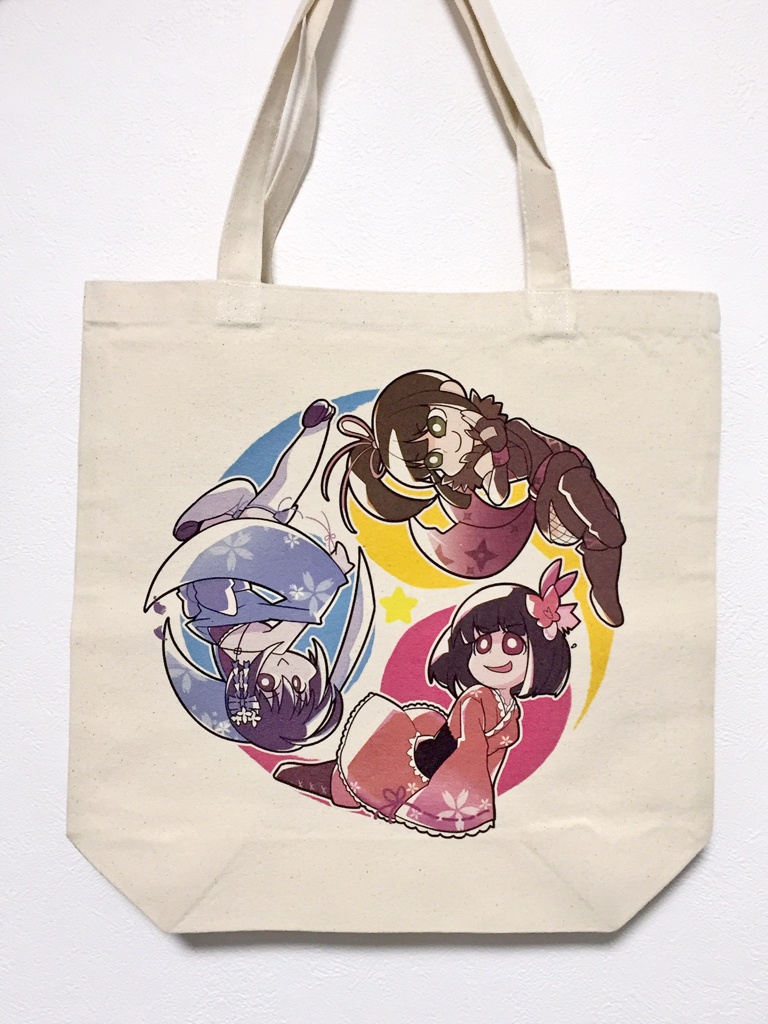 ツキヨミ☆ランブ　トートバック