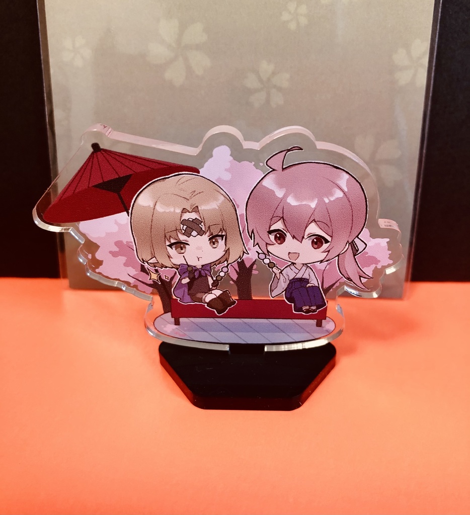 アクリルスタンド(ピー子+マナみちゃん)