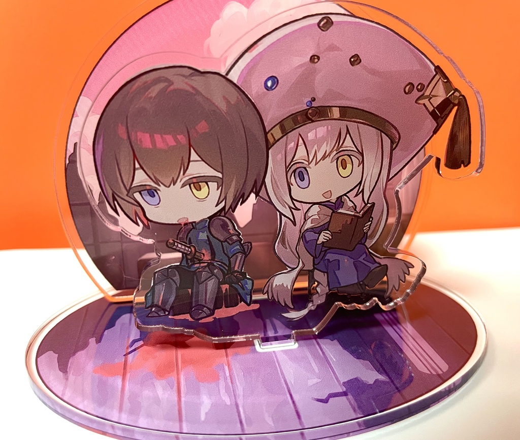 アクリルジオラマ（リュラ＋シグナス）