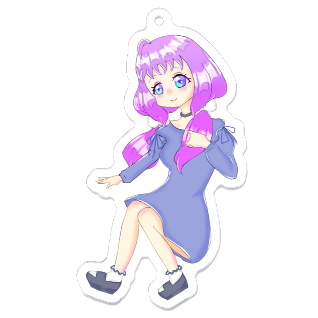 ゆりあちゃんアクキー