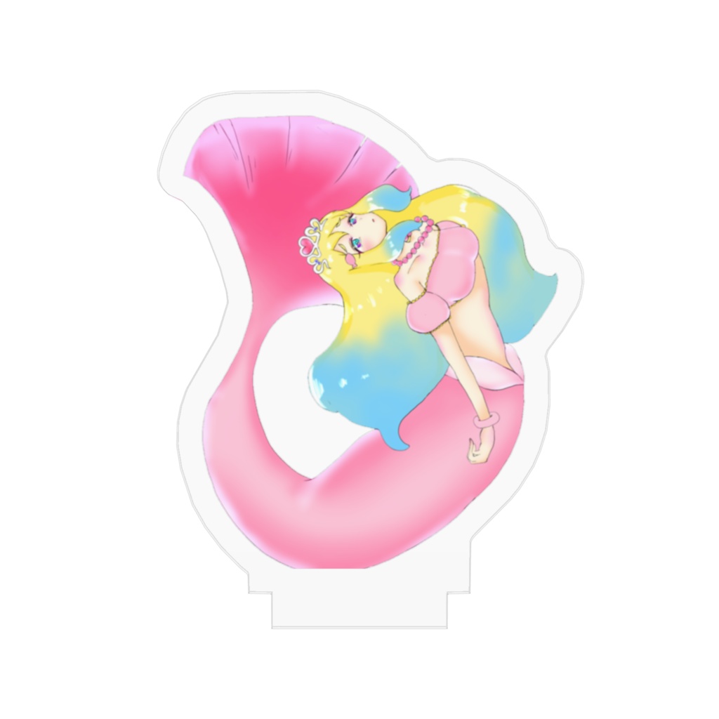 人魚姫 めぐアクリルスタンド