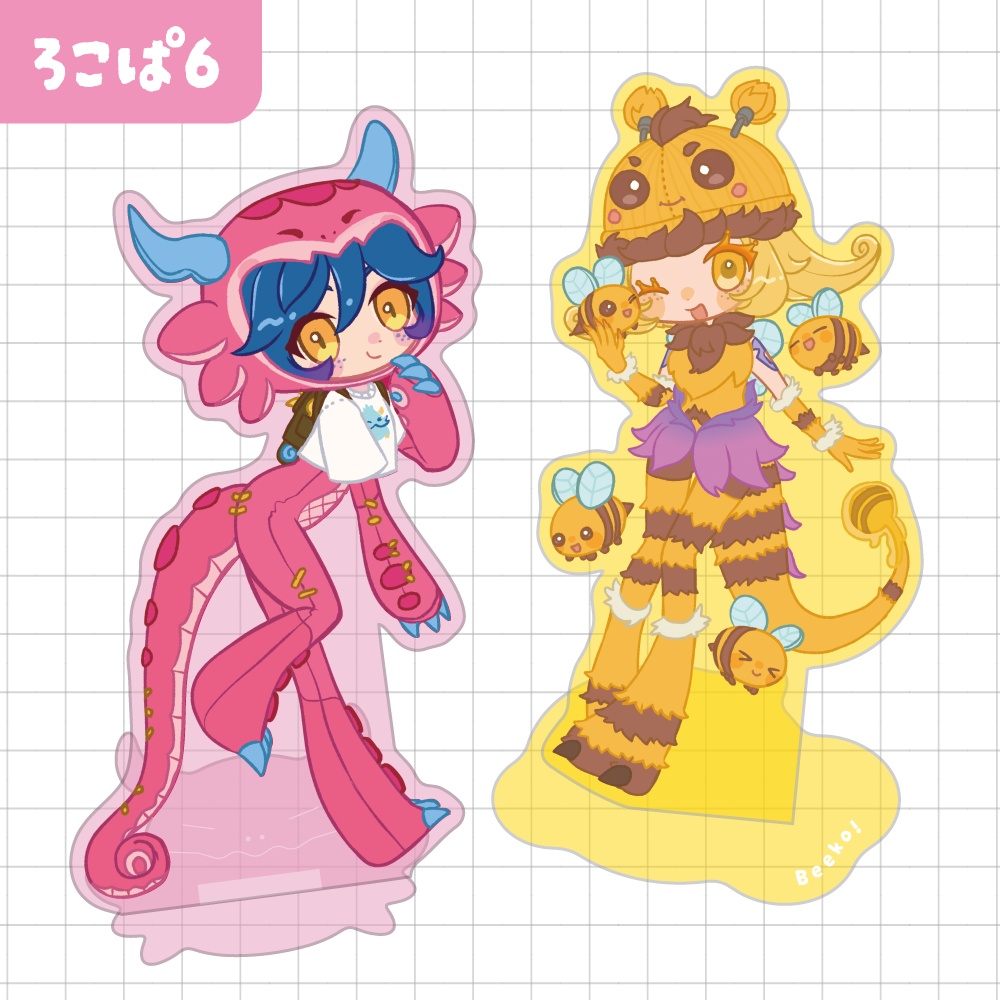 【ろこぱ6 頒布】ニーコ / アクリルスタンド【在庫限り】