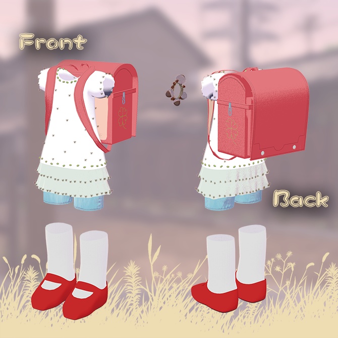 【まめふれんす対応】ひっつきむしドレス (Pricky Dress)