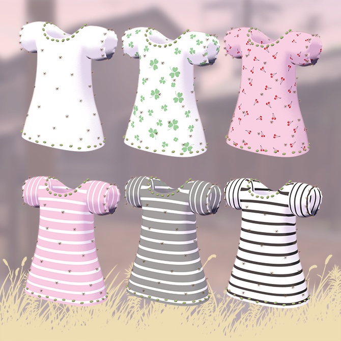 【まめふれんす対応】ひっつきむしドレス (Pricky Dress)