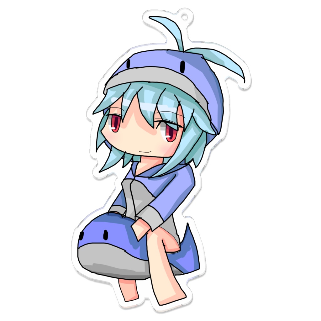 くじらちゃんキーホルダー