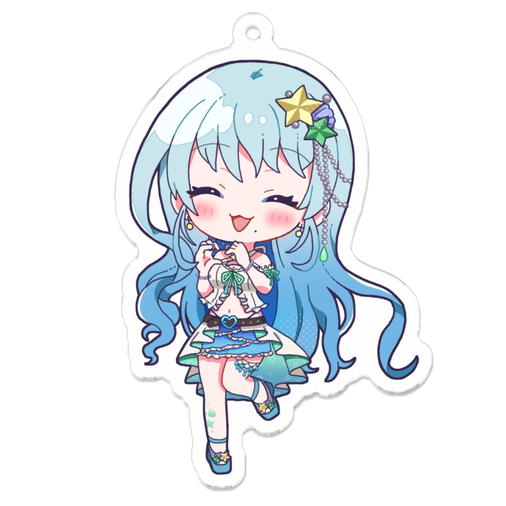 【葵海ひい】SDアクリルキーホルダー(笑顔ver.)