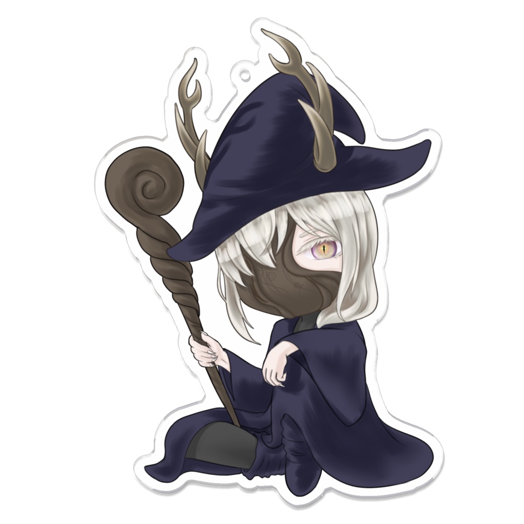 魔法使い白々(アクキー)