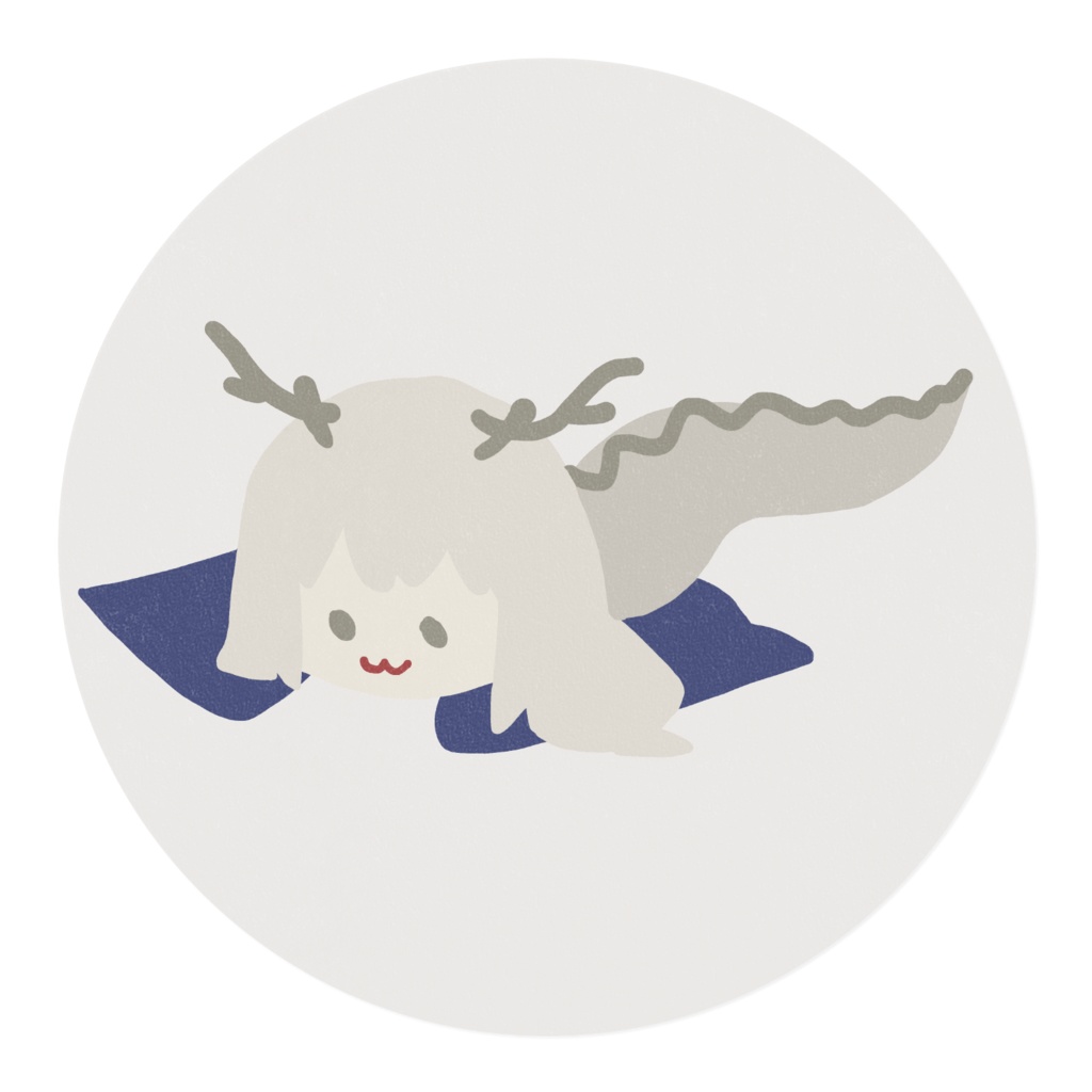 縁側のあの子マステ