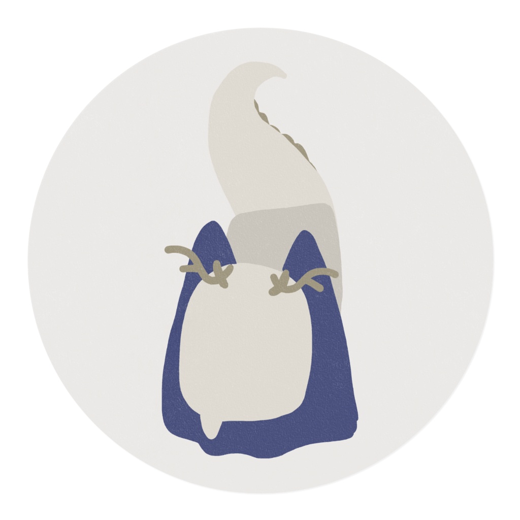 縁側のあの子マステ