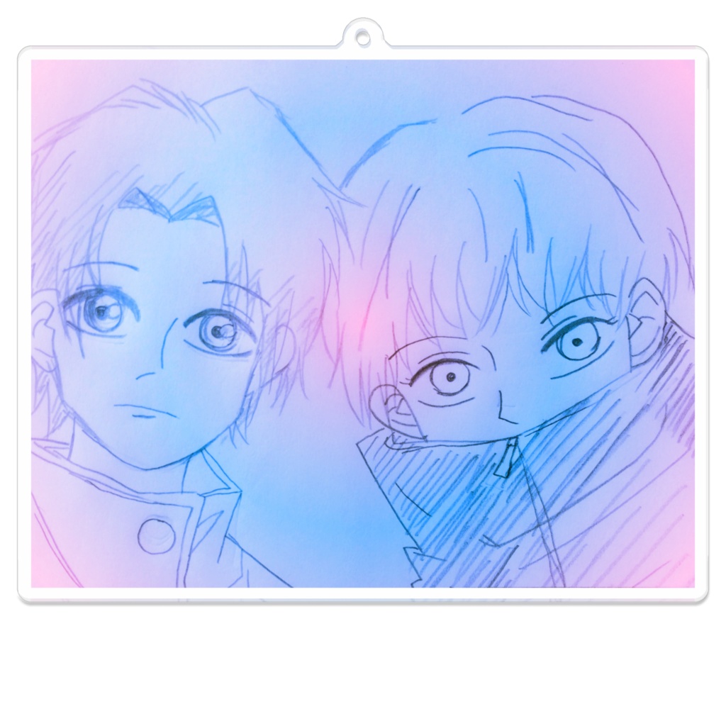 乙棘アクリルキーホルダー