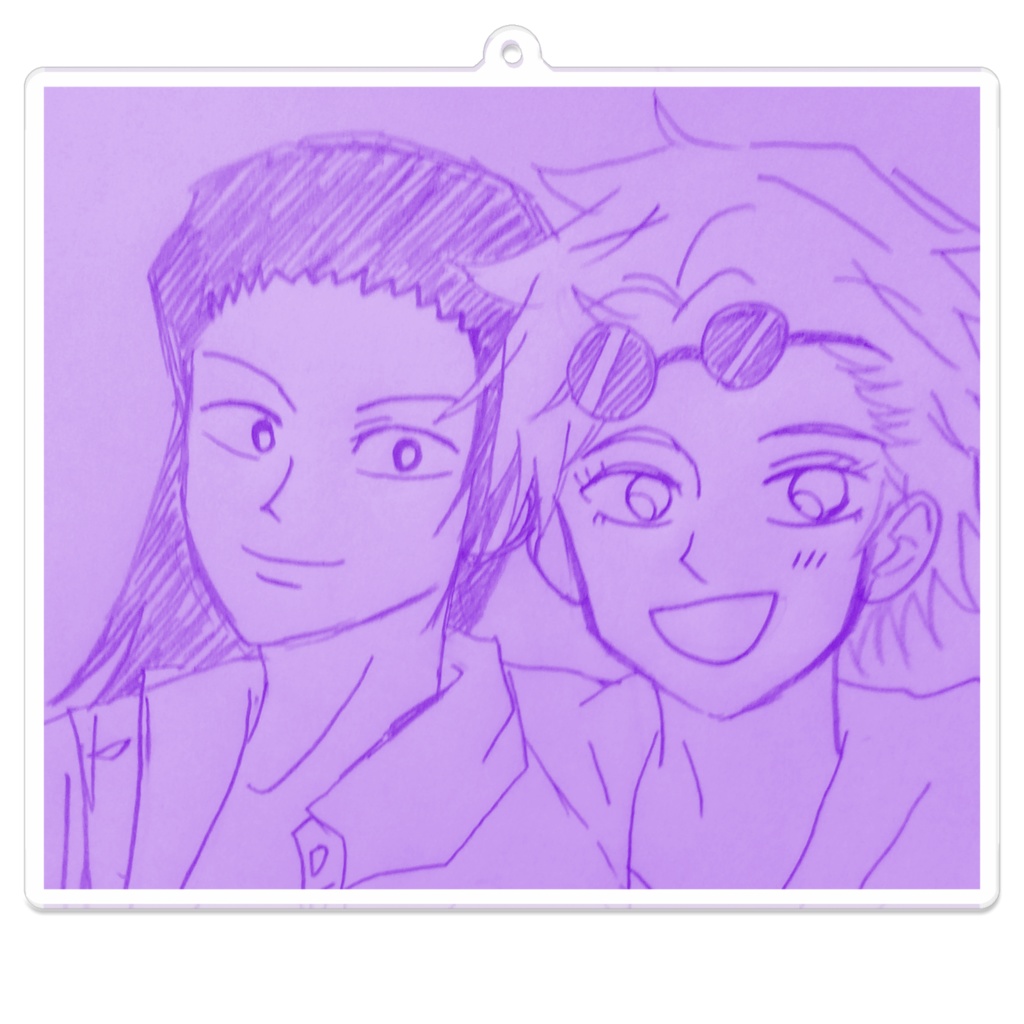 夏五アクリルキーホルダー