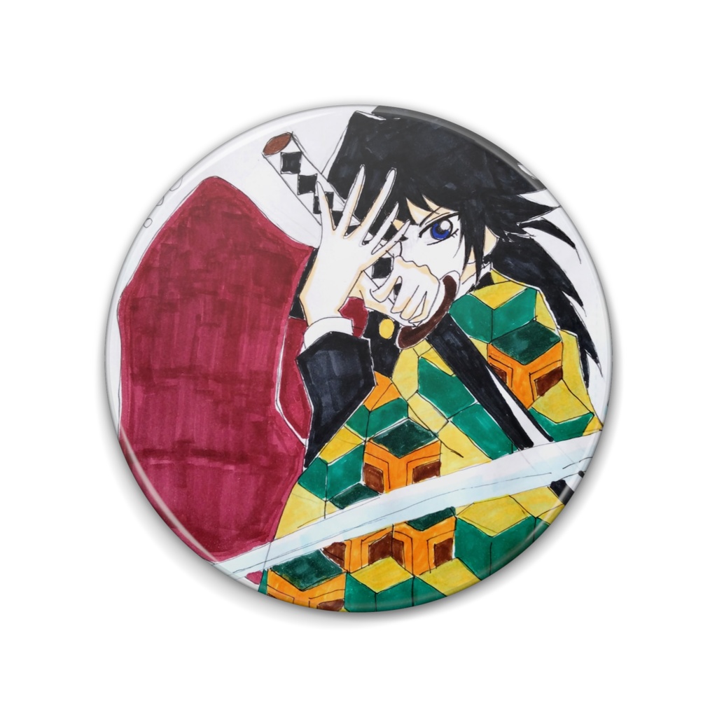 鬼滅の刃缶バッジ