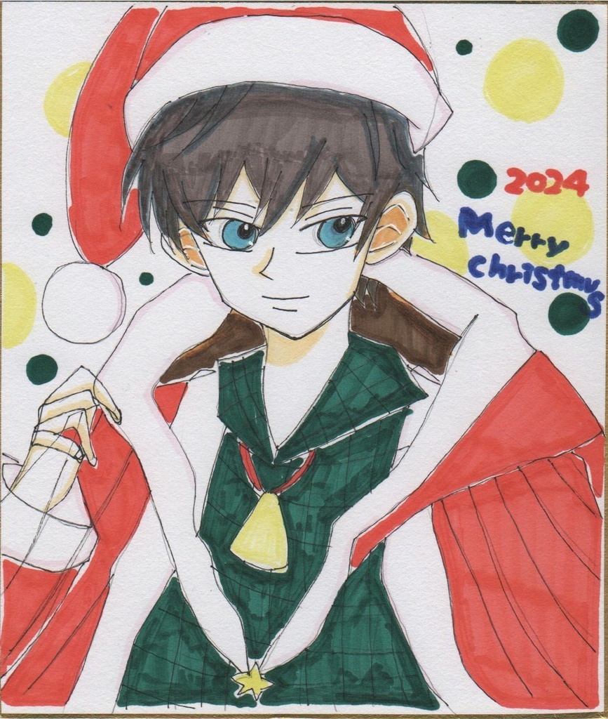 一次創作男性クリスマス
