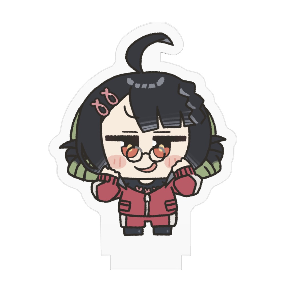 ハイブリジャージいよかんアクリルフィギュア にやり