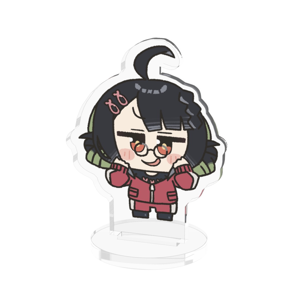 ハイブリジャージいよかんアクリルフィギュア にやり