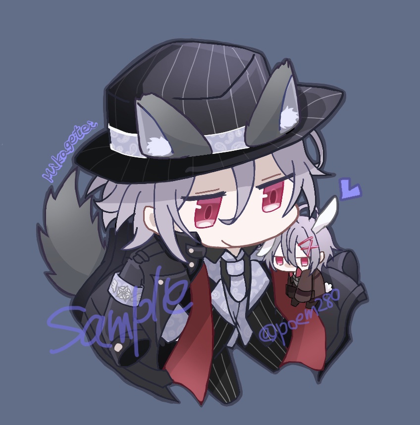 狼ニコラスのアクキー