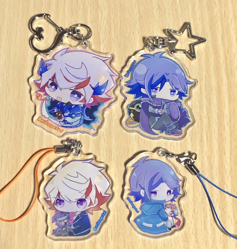 どたけアクキー