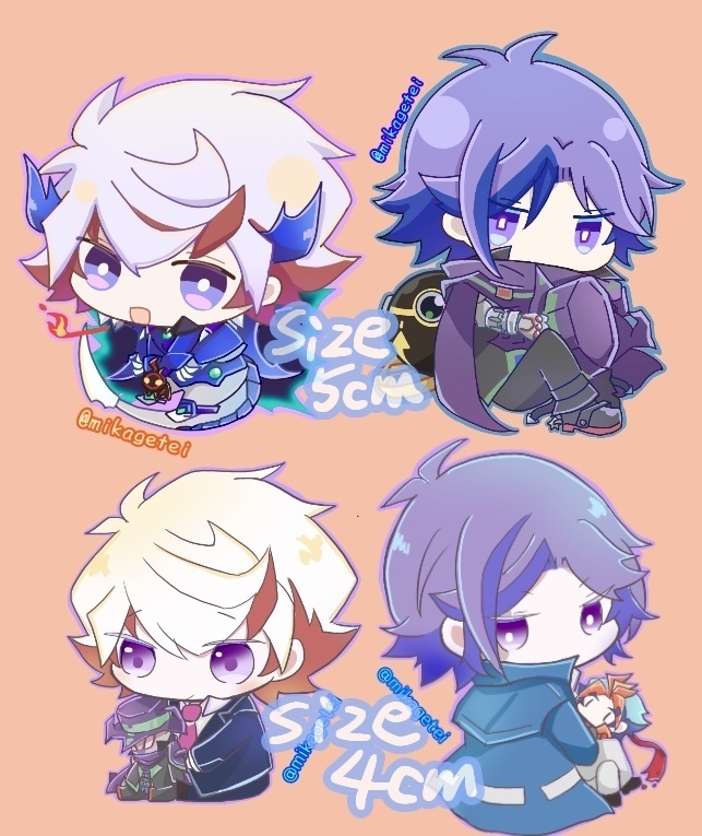 どたけアクキー