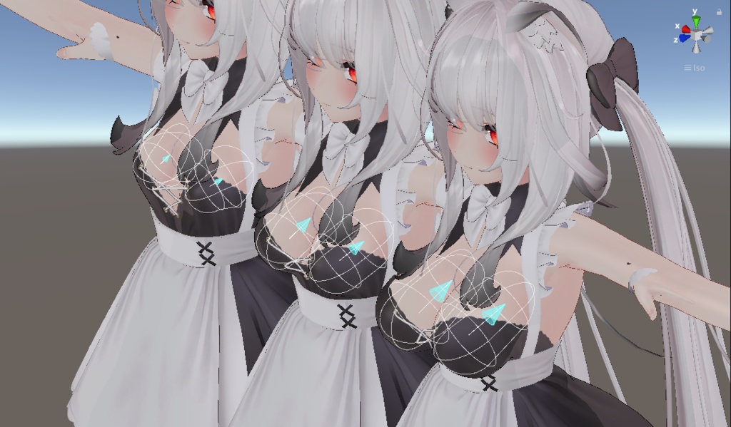 【舞夜ちゃん専用】Breast Setting & PhysBone