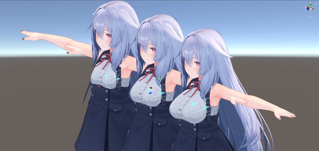 【桔梗ちゃん専用】Breast Setting & PhysBone