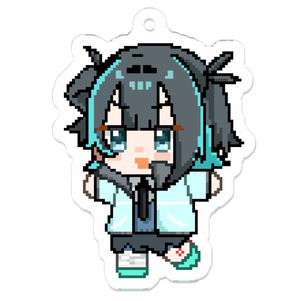 ドット絵アクリルキーホルダー