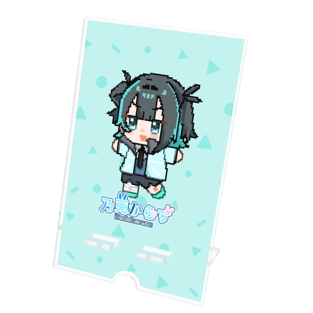 アクリルスマホスタンド(ケーブル穴付き)