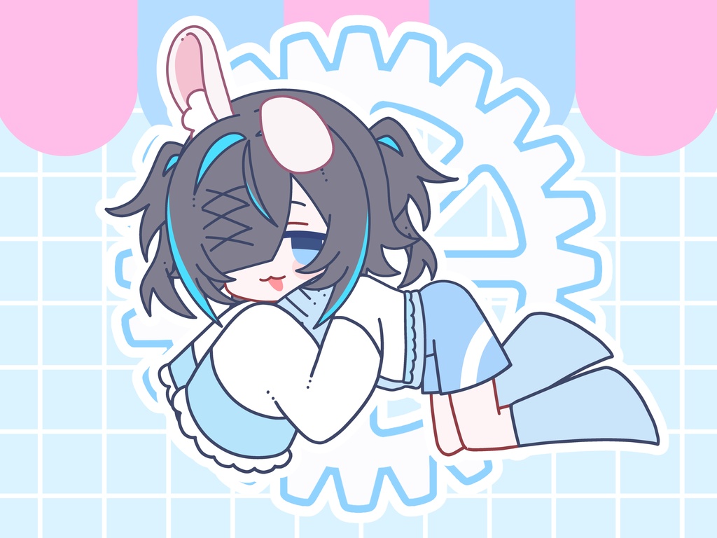 からすっぴのマウスパッド