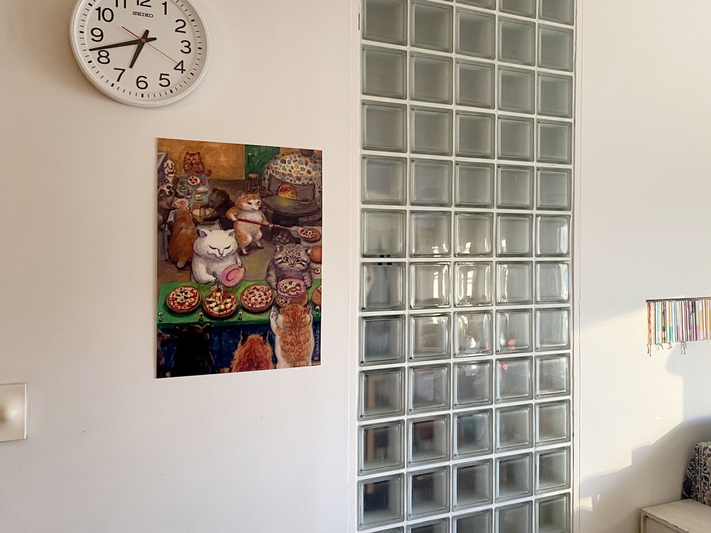 「ピザ屋さん」A2ポスター