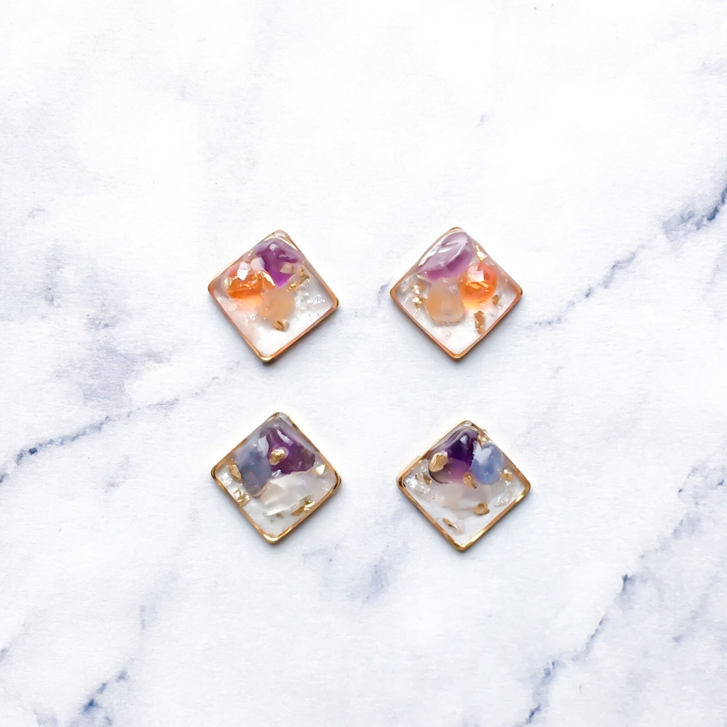 護衛チームイメージピアス/イヤリング ブチャラティ/ナランチャ/ミスタ/アバッキオ